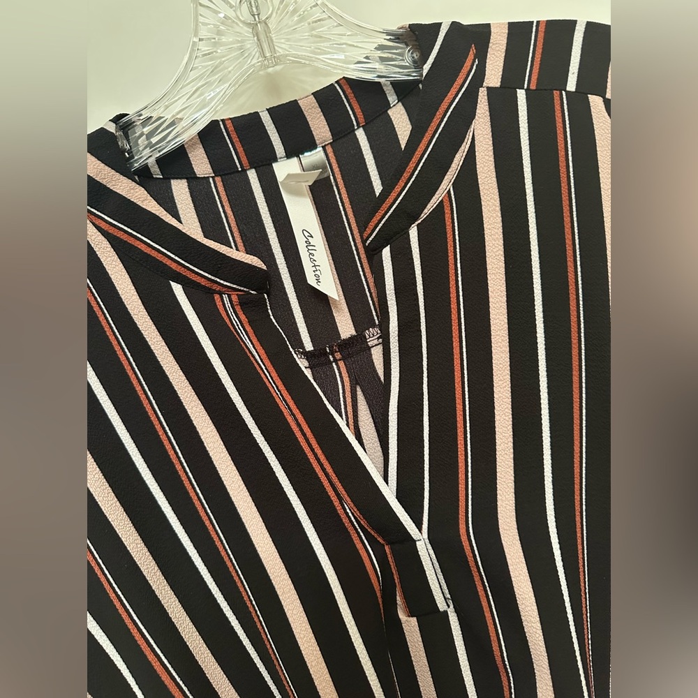 Lightweight striped blouse — perfect for spring & workwear 🌸 - Picture 3 of 7